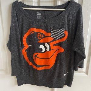 Orioles 3/4 sleeve Sweatshirt